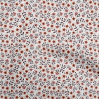 Onuone viskozne šifon crvene tkanine cvjetni šivaći zanatske projekte Tkanini otisci dvorišta široko