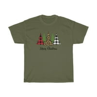 Oh Božićna košulja, Leopard i Buffalo Provjerite košulju drveta, sretna božićna majica