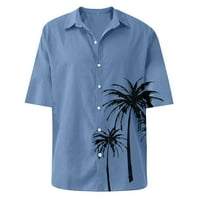 Elneeya majica za muškarce kratki rukav Ležerne majice Plaža Sport Style Luxury Muška majica Modni ispisani