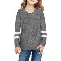 Entyinea Teen Girl Odjeća Djevojke 'Grafička majica s dugim rukavima Grey XL