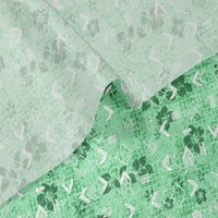 Onuone baršunasto more Zelena tkanina Geometrijska DIY odjeća prekriva tkanina za ispis tkanine sa dvorištem