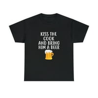 Poljubi kuhar donesite mu pivo smiješno pivo majice