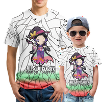 Muška i dječakova stilska crtana majica - Demon Slayer majica Summer Crewneck Majica, poklon za muža