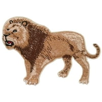 Američki lav iseage praistorijski izvezeni patch željezovi sa šivanje Applique Suvenir