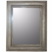 Drveno ogledalo, sivo