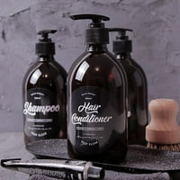OZ Amber šampon, regenerator, pratnja sapuna za pražnju - prazan PUTNI PLAĆNI PLASTIČNI PLASTIČNI PUMPA