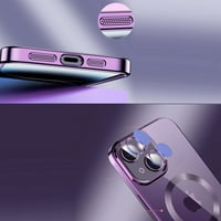 Dteck Clear Magnetc futrola za iPhone Plus, otporan na udarce mekog torbica za elektro-postavljanje