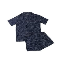 Spring Hue Majice kratkih rukava Shorts Home odjeća Žene Sletke Ležerne prilike