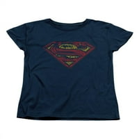 Superman DC Comics S Shield Grube ženska majica Tee