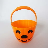 HEMOTON Halloween Jack-O-lampion Prijenosni kašika fenjera bundeve od bundeve sa LED lakom ručkom Halloween