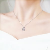 ZTTD Women Zircon Retro ogrlica za Valentinovo Vjenčana zabava