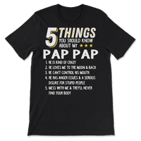 Smiješne stvari Djed Pap Pap majica Crazy poklon ideja