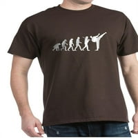 Cafepress - Evolution Karate tamna majica - pamučna majica