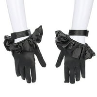 Par masquerade Gothic stil crni čipkani ukras Koristite rukavice