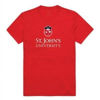 Republička odjeća 516-152-R58- država Johns University Muns Institucionalni tee, Crveno - ekstra veliko