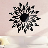 Hesoicy zidna naljepnica Suncokretorni oblik Kućni dekor akrilni ukrašavanje 3D zrcala pozadinskih ukrasa