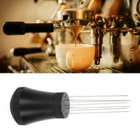 Distributer pudera za kafu, Distributer igle za kavu Čak i od nehrđajući čelik za kafić crna, srebrna