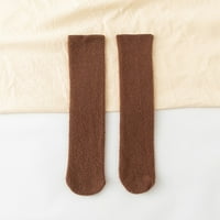 Ženske djevojke Zimske tople lepršave čarape Modni soft meko koralni runo ženska čarapa