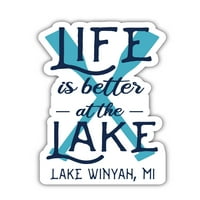 Jezero Winyah Michigan Suuvenir Frižider Magnet dizajn veslo