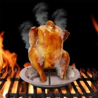 Pileći držač piletine - preklopno od nehrđajućeg čelika vertikalno peradar pureće pileći roštilj sa