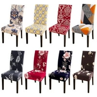 1 4 Spande stolica za ispisano rastezanje elastične univerzalne stolice sklizaci za kućnu blagovaonicu