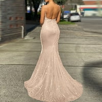 Ženski centri Slim Fit Fishtail haljina večernja haljina haljina