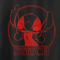 Junior's Lilo & Stitch osmjejan veliki u Crvenom trkačkom rezervoaru Top crno male
