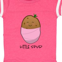 Inktastična mala spud ružičasta poklon baby boy ili baby girl bodysuit