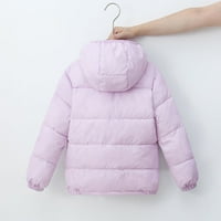 Gubotare kaputi za dječake Dječji dječaci Dječji Dječji zimski topla jakna Outerwear Solid slojevi s
