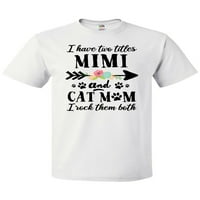 Inktastic Imam naslove Mimi i Cat mama, rock ih oba majica