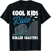 Cool Ride Roller CAMERERS Zabavni park Majica Crna X-velika