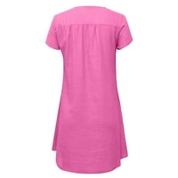 Haljine za odmor za žene za žene na plaži cvjetni print rufff duhove haljine rukavice haljine mini ljuljačke