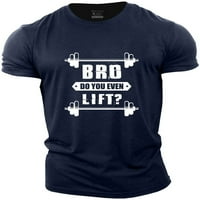 Reedca Bro da li se čak i podignete - muns bodybuilding majica - teretana TOP modna majica za vježbanje