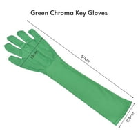 Suzicca Green Chroma ključevi kromakey rukavice kapuljača Nevidljivi efekti Pozadina hroma Keying Green