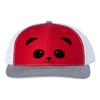 Panda Hat, Panda Face, Panda Odjeća, Kapu za kamiondžija, Snapback, Safari Hat, Panda medvjed, različite