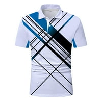 Muška ljetna sportska odjeća Lapak kratka rukava majica casual golf prozračne udobne vrhove bijeli XL