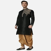 Muška indijska dizajnera Silk Wear Bollywood Style Party Svečana ceremonija Nosite Kurta