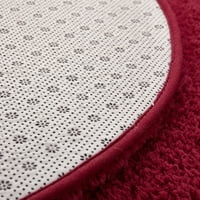 Walbest 23.62 15,75 ovalni oblikovani proklizavajuća mat kupaonica upijajući mekani tepih spavaća soba