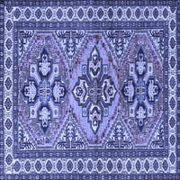 Ahgly Company Zatvoreni pravokutnik Perzijski plavi tradicionalni prostirki, 8 '10 '