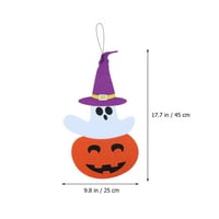 Hemoton divan za Halloween Dekors Jedinstveni Ghost ukrasi bundeve privjesci za zabavu