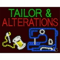 Arter Neon Tailor - krojač i promjene, zelena i crvena