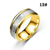 Duhgbne Fashion Silk uzorak Legura umetnuli Rhinestone ženski prsten Popularni izvrsni prsten jednostavan modni nakit
