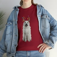 Great Pyrenees Reindeer božićna majica za pse