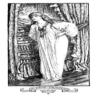 Princeza i grašak. Henry J. Ford za bajke Hans Christian Andersen. Poster Print by