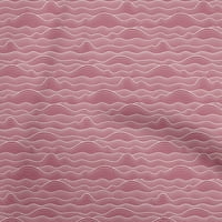 Onuone pamuk poplin ružičasta tkanina azijska japanska vala DIY odjeća za prekrivanje tkanine Ispis
