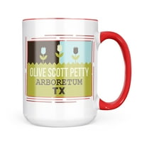 Neonblond US Gardens Olive Scott Petty Arboretum - T krig poklon za ljubitelje čaja za kavu