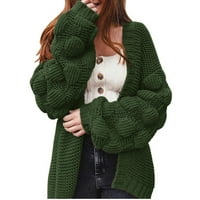 Ženski pulover džemper bat rukava od rukava košulja Turtleneck džemper casual topla džemper jakna
