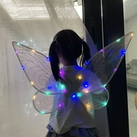 Hirigin kostim rekviziran vilinsko krilo sa LED svjetlom za dijete, čista tiskastih leptira Krila +
