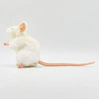 Hansa Bijeli njemački miš plišane igračke za životinje, 6