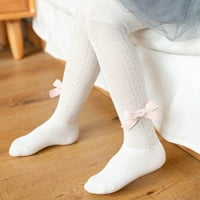 Rygai Girls Pantyhose Predimenzivna udobna pamučna dječja šuplja mreža duge ultra tanke čarape Fotografiju,
